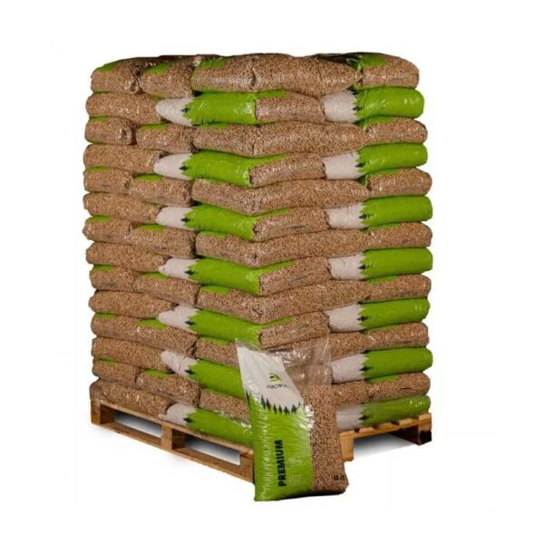 Granulés de bois de hêtre de 60 sacs x 15kg
