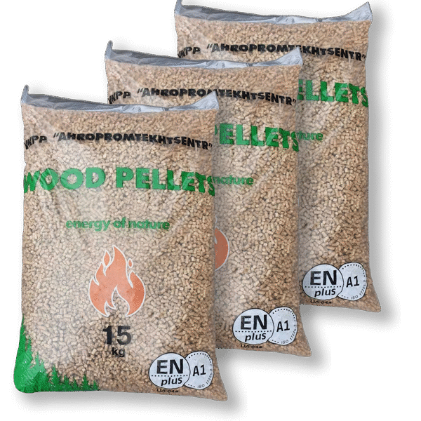 70 sacs de 15 kg de Pellet Eco Pin – certifiés DINplus et ENplus A1